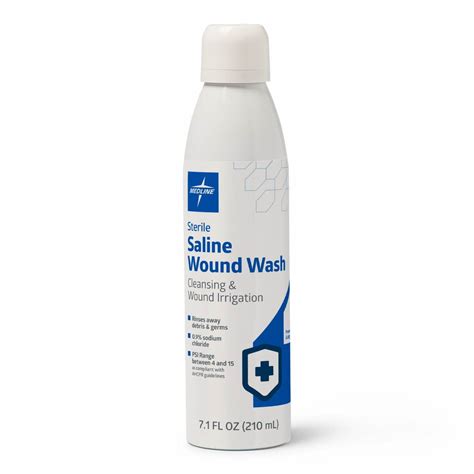 Saline Solution for Wound Care