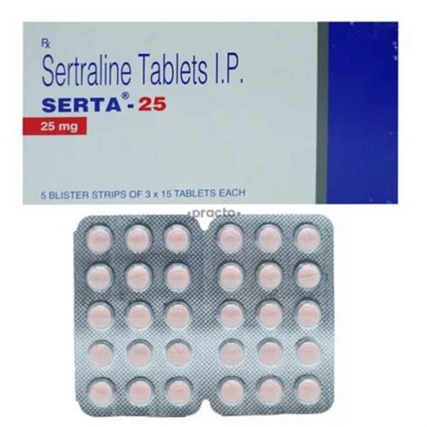 Sertraline 25mg Introduction