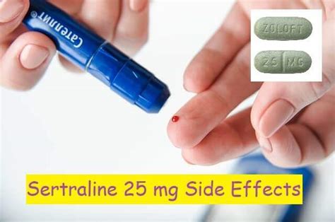 Sertraline 25mg Side Effects
