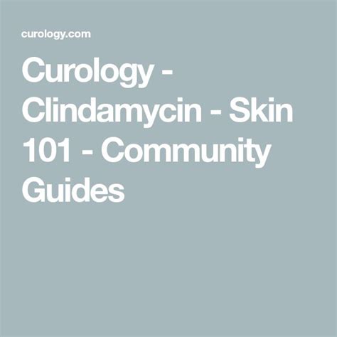 Side Effects of Clindamycin for Acne Treatment