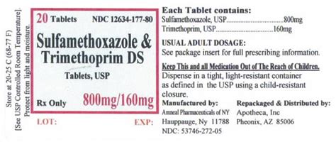 Side Effects and Precautions of Sulfamethoxazole Trimethoprim