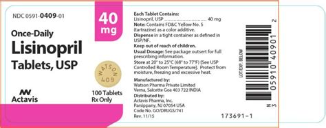 Side Effects of Lisinopril 40mg