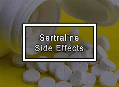 Side Effects of Sertraline