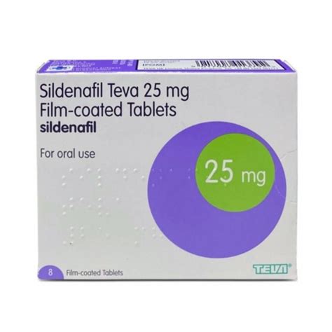 Sildenafil 25mg tablets