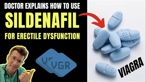 Sildenafil Usage