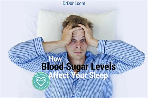 Sleep and Blood Sugar Health