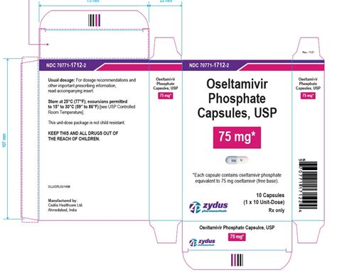 Statistical Data on Oseltamivir Phosphate Capsules