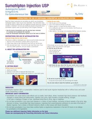 Steps To Take Imitrex