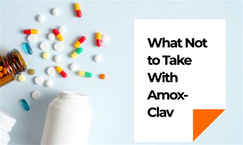 Steps for Taking Amox K Clav Tab
