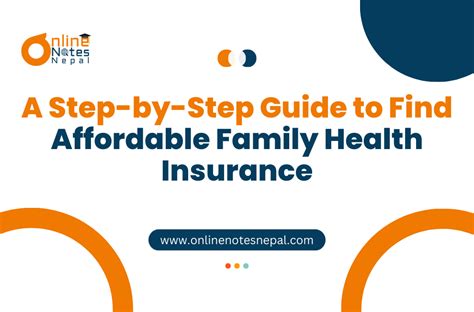 Steps to Find Affordable Family Medical Insurance Plans