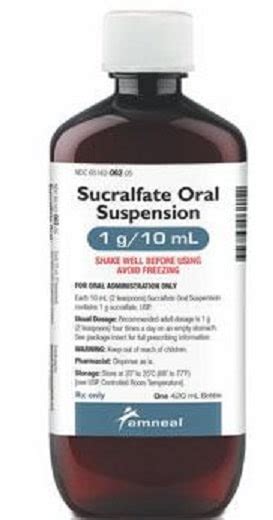 Sucralfate Oral Suspension GERD