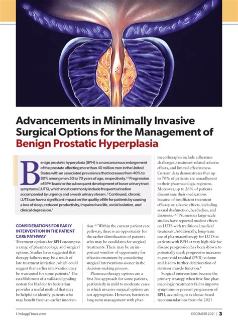Surgical Interventions for BPH