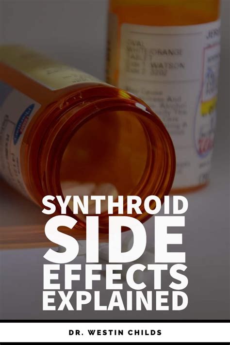 Side effects of Synthroid