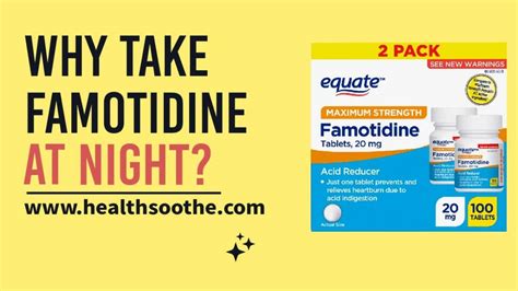 Steps for taking Famotidine
