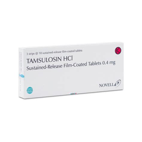 Tamsulosin 0.4mg Introduction