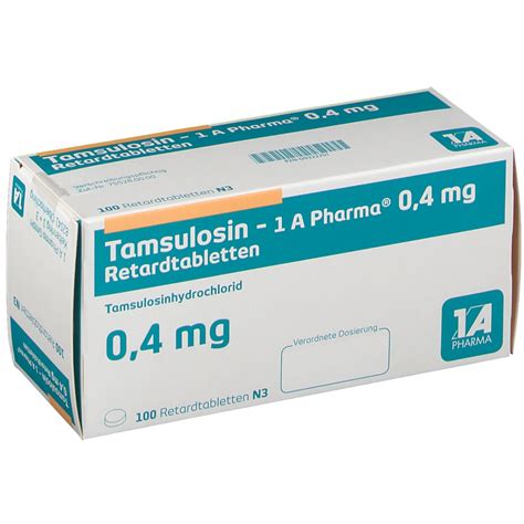 Tamsulosin 0.4mg Safe Use