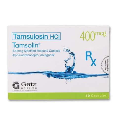Tamsulosin Contraindications