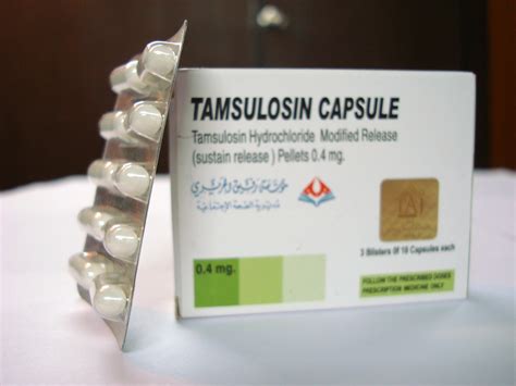 Tamsulosin HCl 0.4mg Capsule