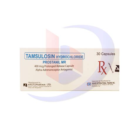 Tamsulosin Storage and Disposal