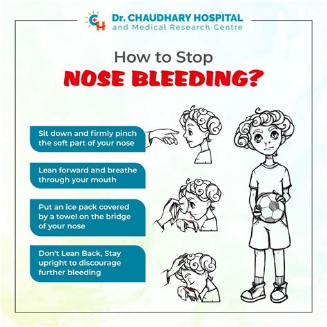 Techniques for Stopping Nose Bleeds