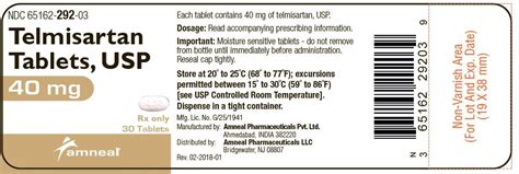 Telmisartan 40mg Dosage Administration