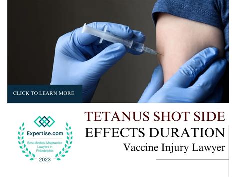 Tetanus Shot Side Effects