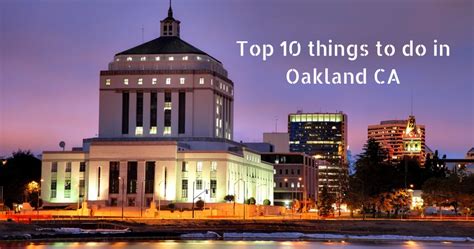 Things to Do in Oakland