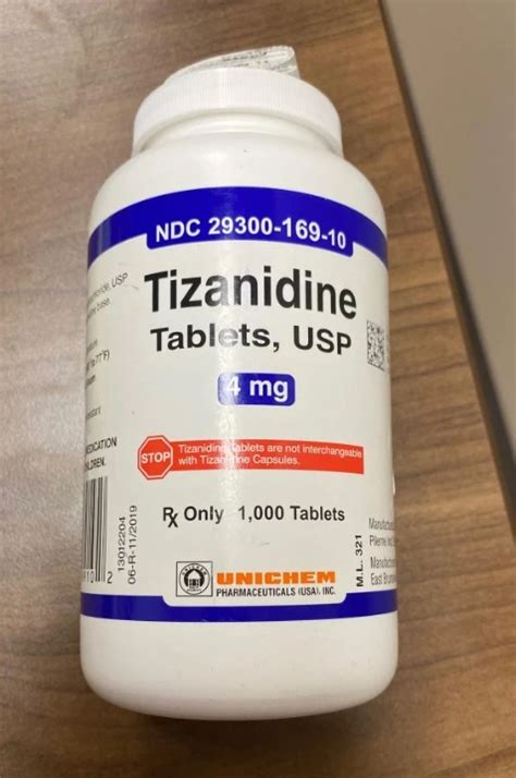 Tizanidine Geriatric