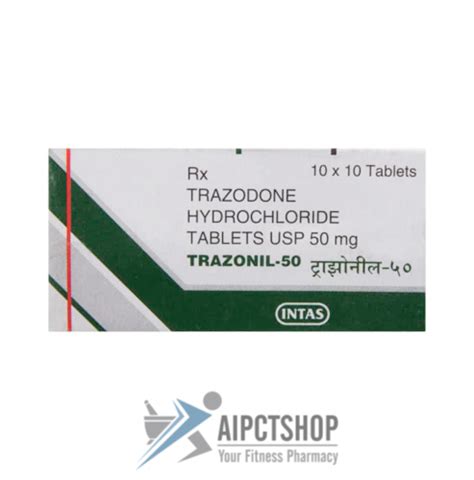 Trazodone HCl 50mg Tablet Mechanism