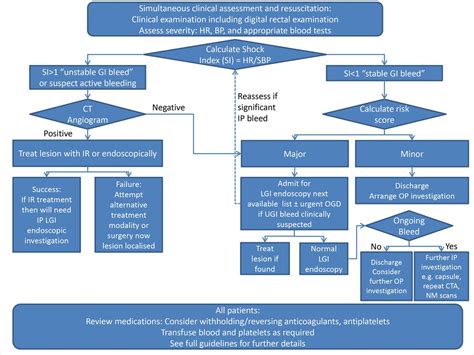 Treatment Options for Lower Gastrointestinal Bleeding