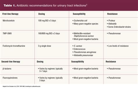 Treatment Options for UTIs