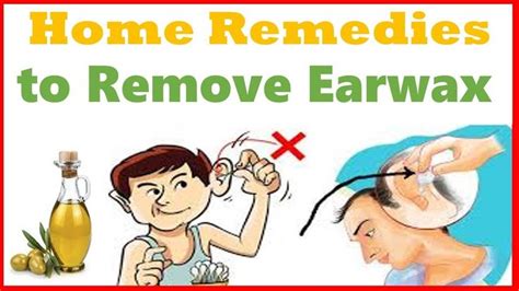 Treatments for Earwax