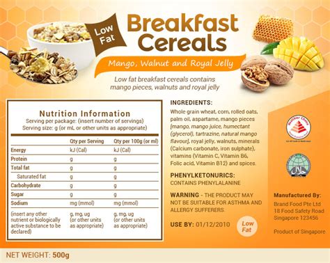 Understanding Cereal Nutrition Labels