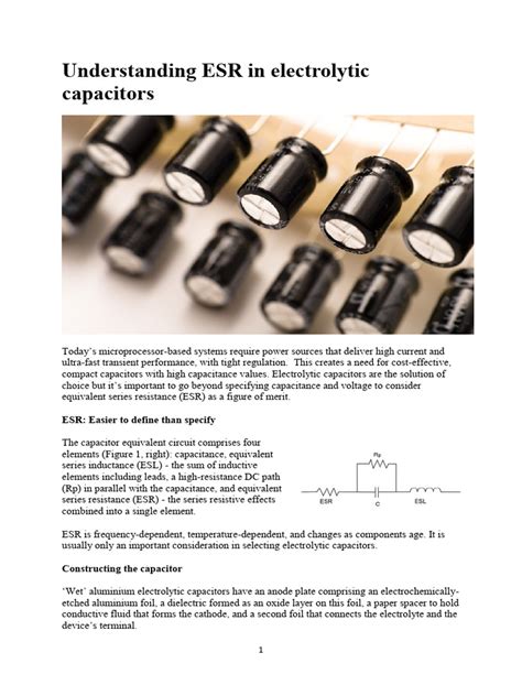 Understanding ESR