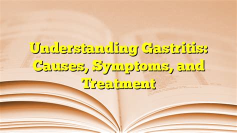 Understanding Gastritis