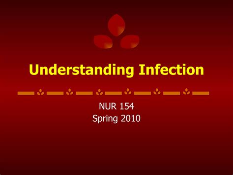Understanding Infections