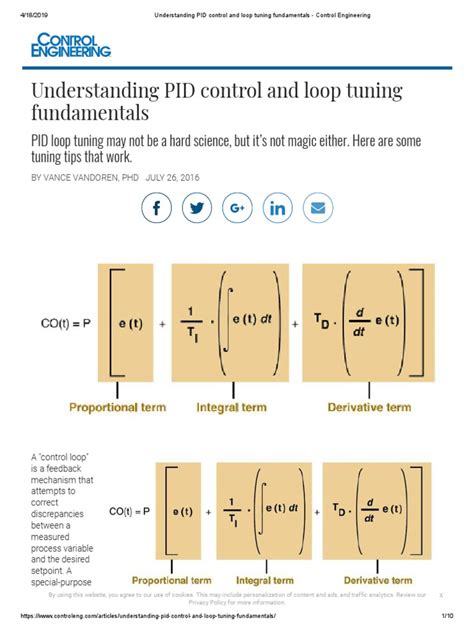 Understanding PID Acronyms