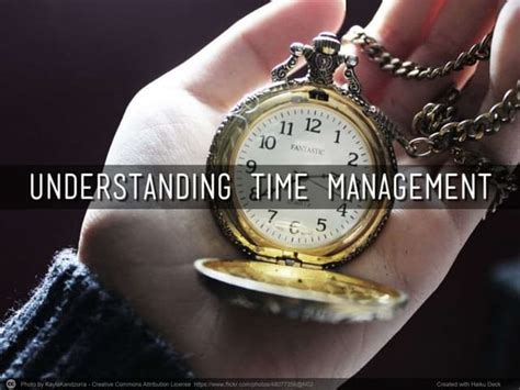 Understanding Time Management