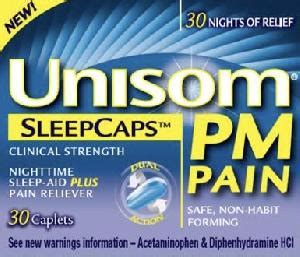 Unisom Risks