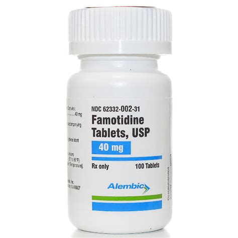 Uses of Famotidine 40mg
