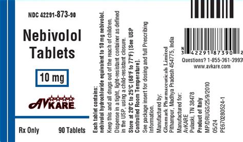 Uses of Nebivolol 10mg