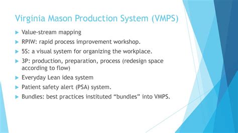 Virginia Mason Production System