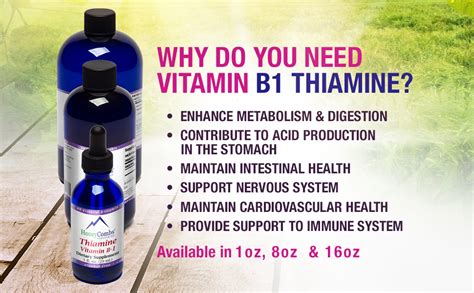 Vitamin B1 benefits for digestive health