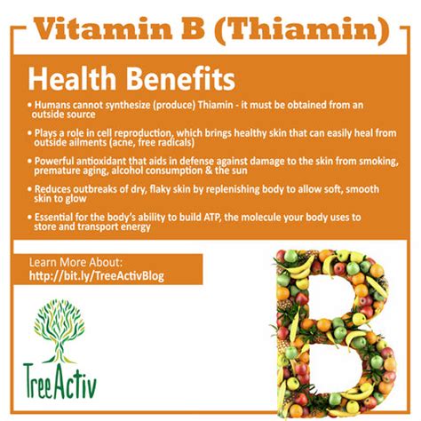 Vitamin B1 Skin Health