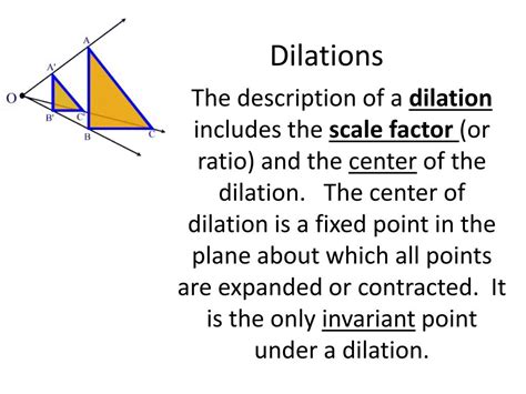 What is Dilation