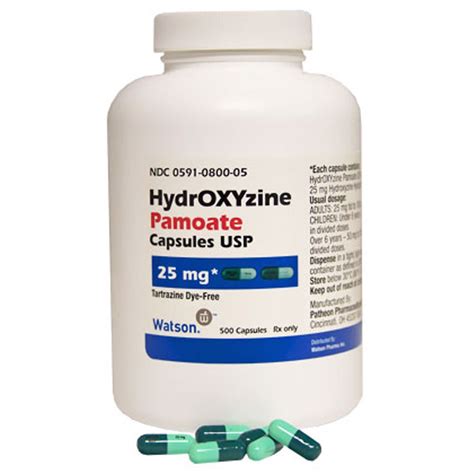 What is Hydroxyzine 25mg