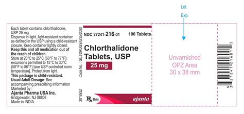 Working Mechanism of Chlorthalidone 25mg Tablet