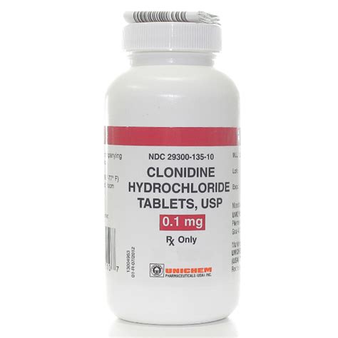 Working Mechanism of Clonidine HCl 0.1 Mg