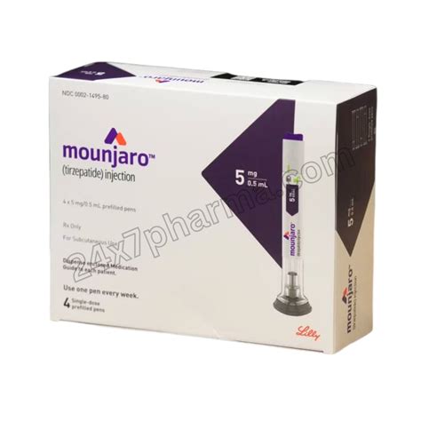 Working Mechanism of Mounjaro 5mg