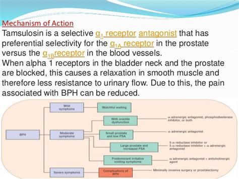 Working Mechanism of Tamsulosin HCl